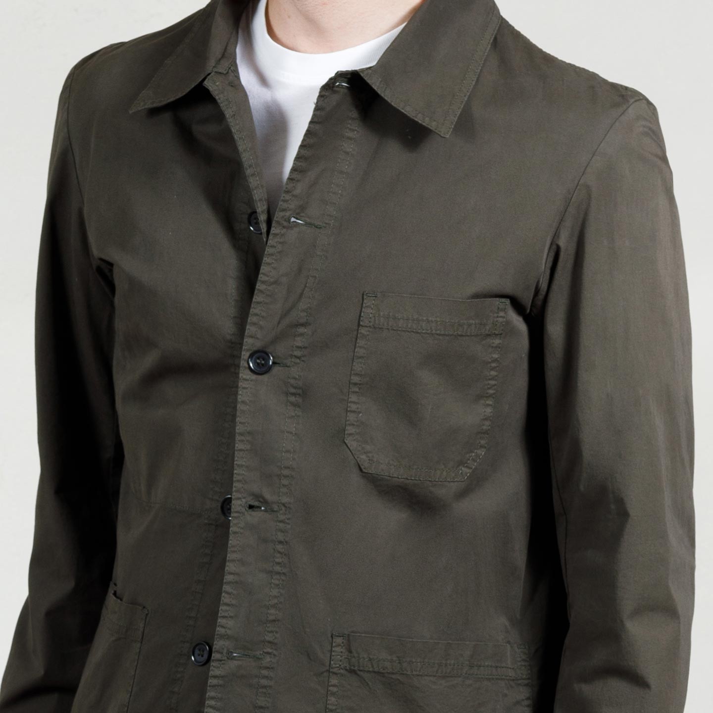 Workwear Jacket in light canvas 4N/5 VETRA khaki