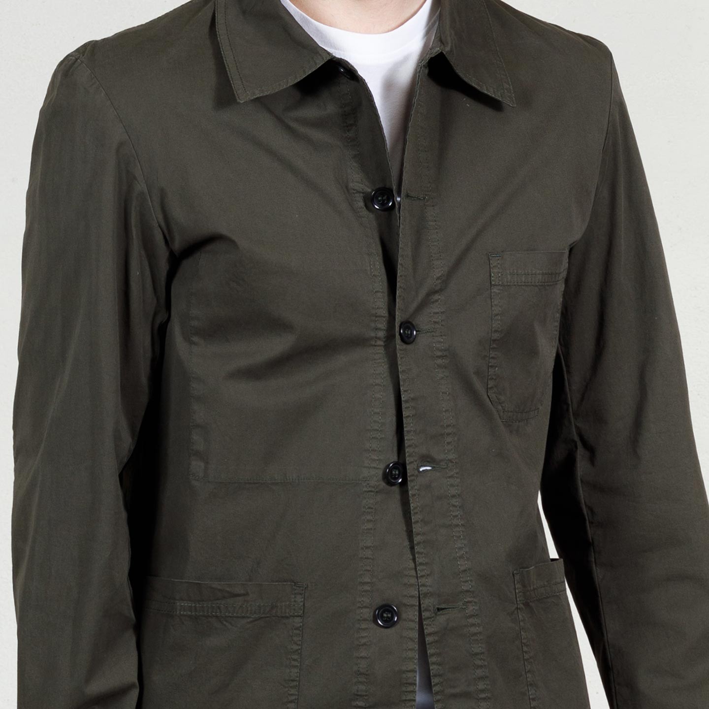 100% Cotton light canvas workwear jacket - VETRA 100% Made