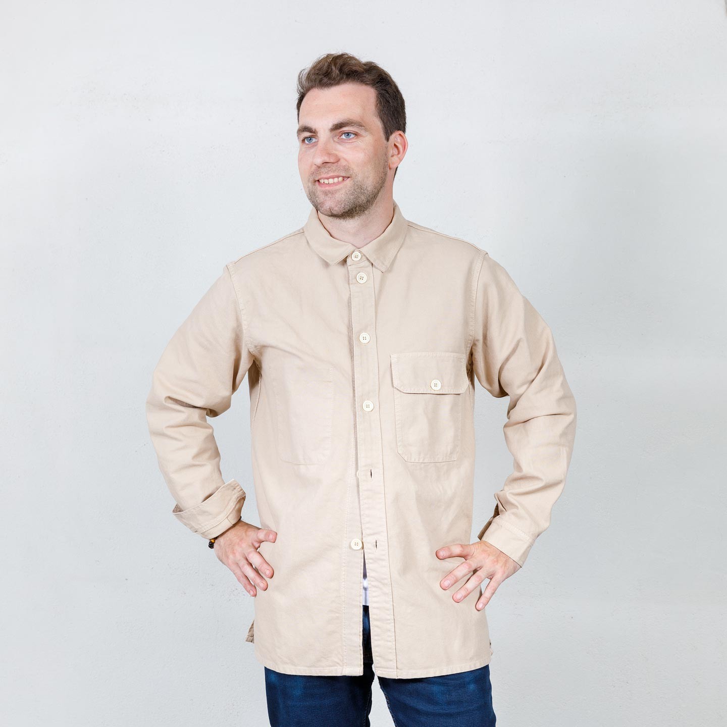 Overshirt in Twill 1G/97