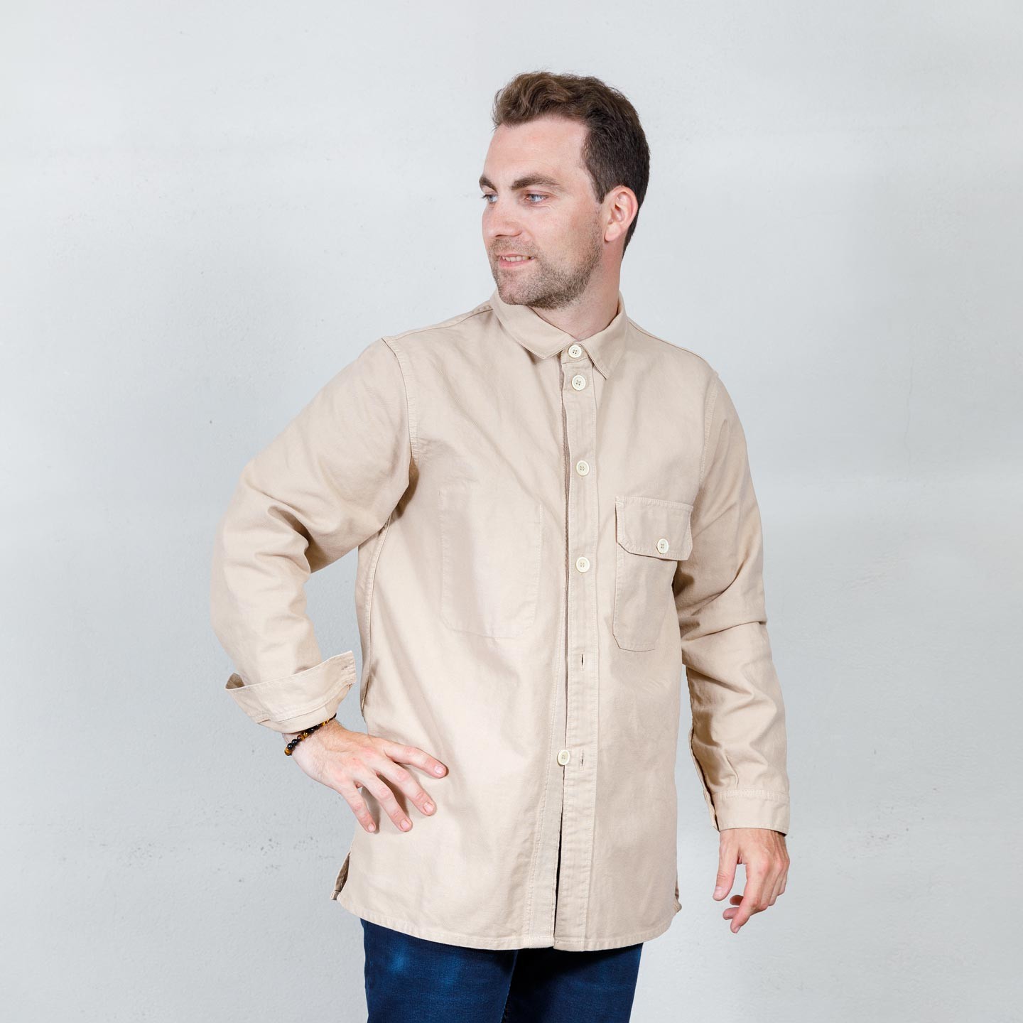 Overshirt in Twill 1G/97