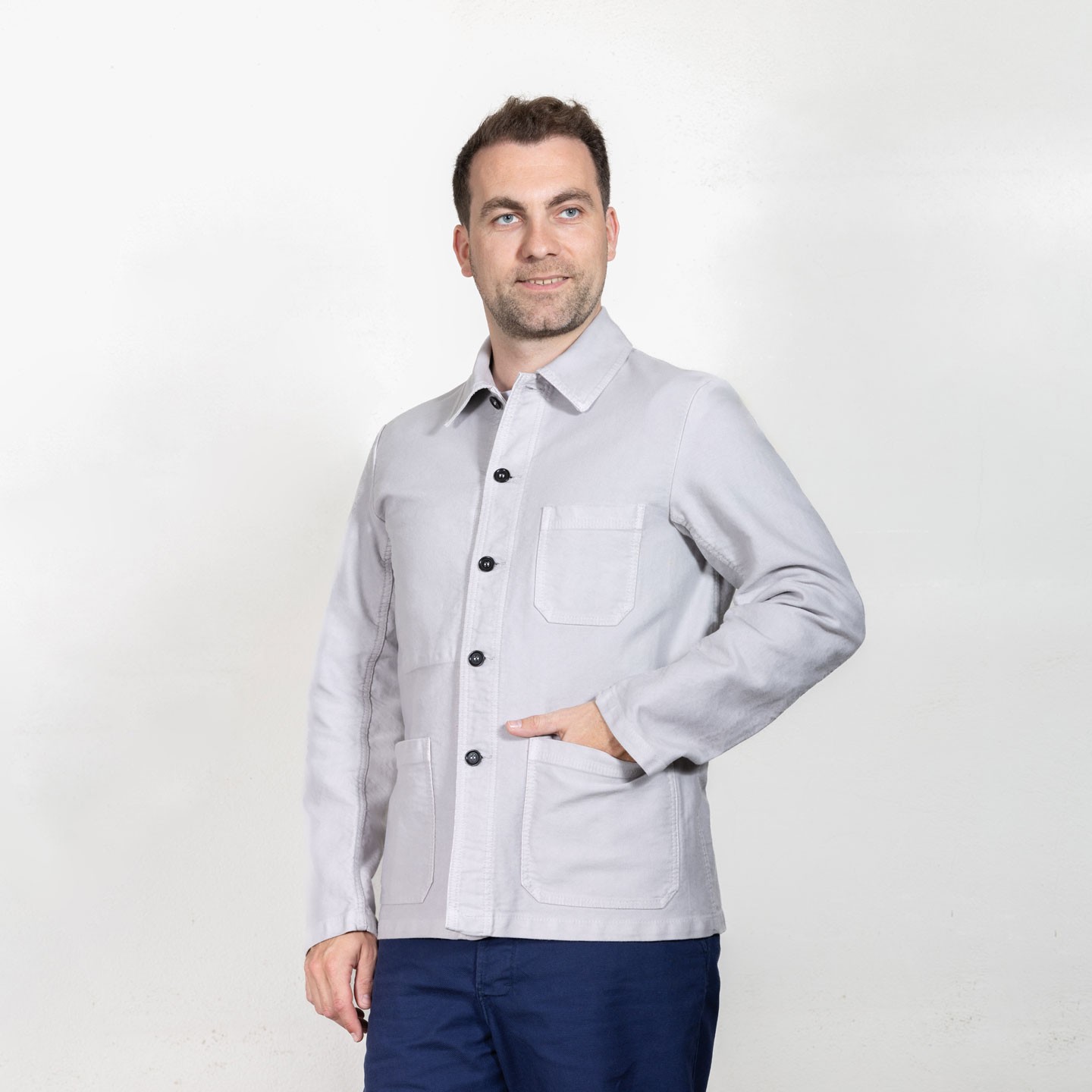 Veste workwear en moleskine 4M/5 - metal