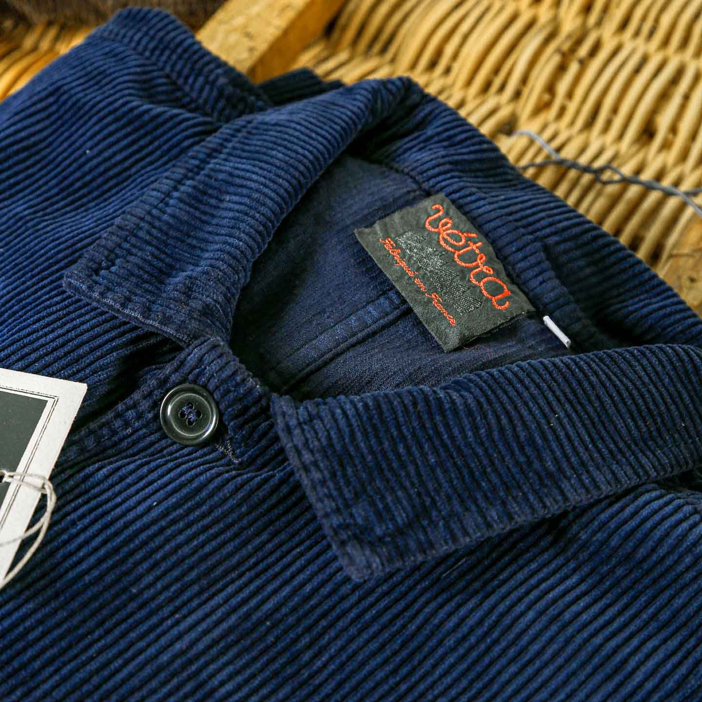 Veste workwear en Velours Côtelé 9N/5 navy