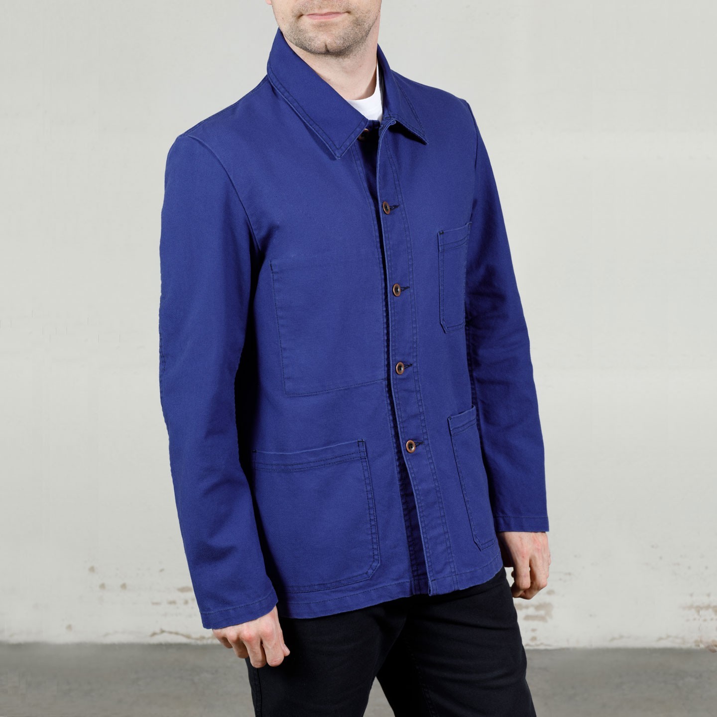 VETRA Workwear Jacket in organic cotton twill fabric 1C/5C hydrone