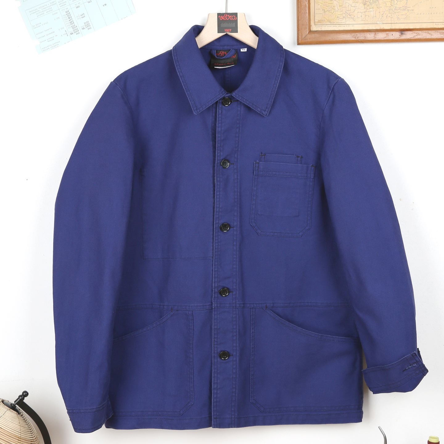 Organic Cotton Workwear Jacket with Cuffs 1G/8B hydrone