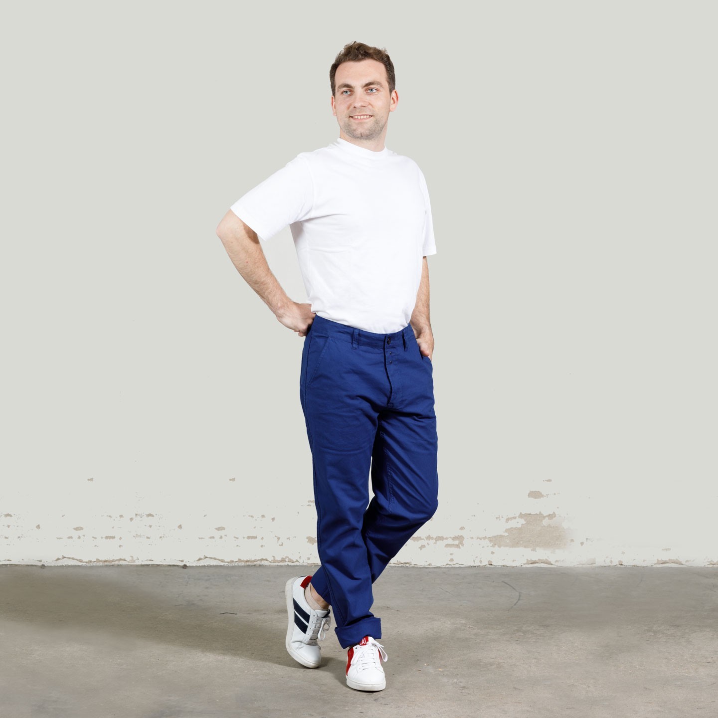 Lightweight fabric trousers 4N/256