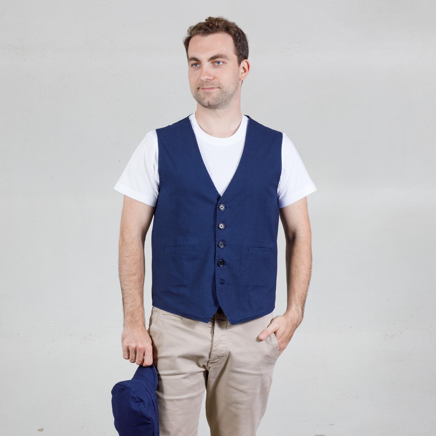 Ets.MATERIAUX】 French Work vest メンズ