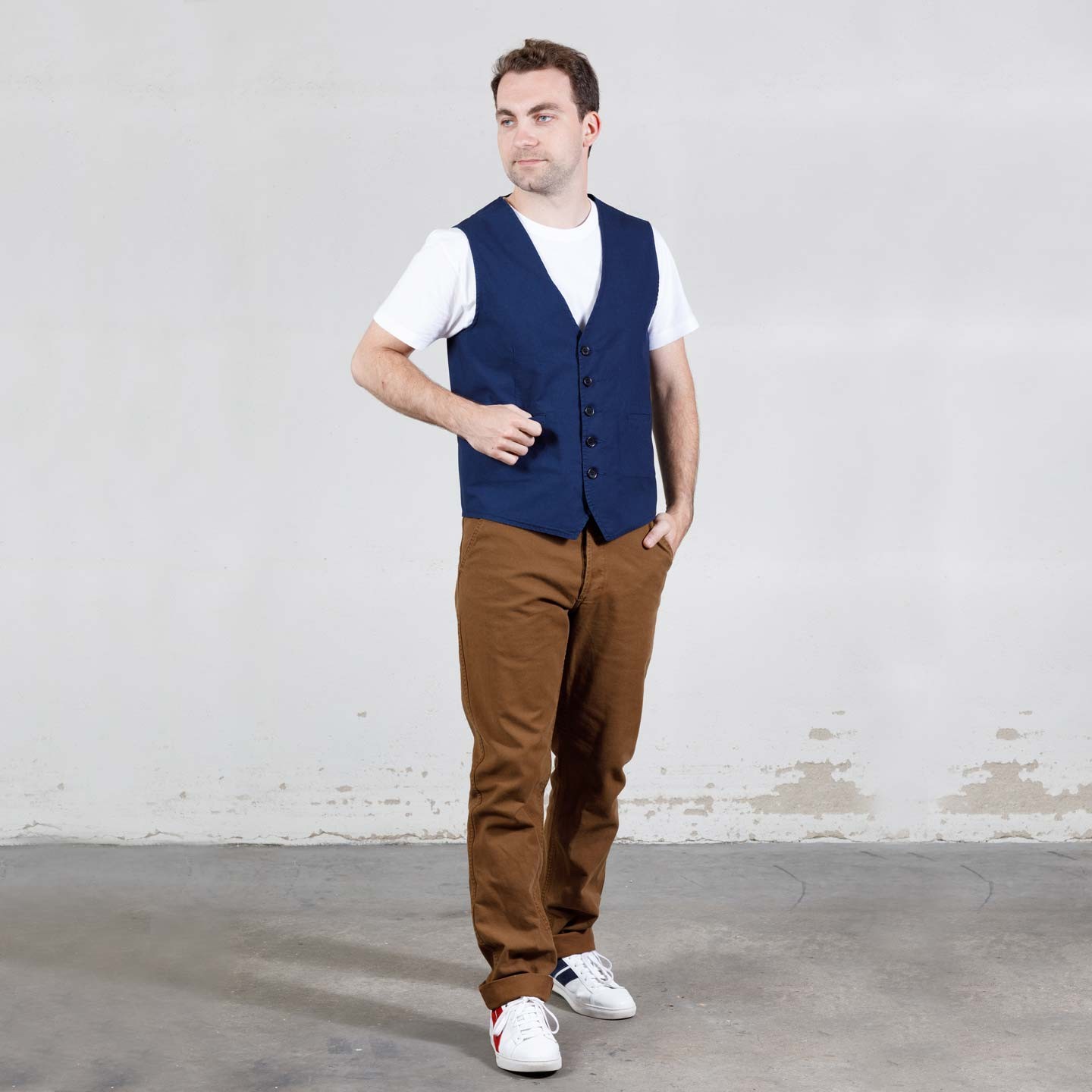 Workwear Vest in light twill 4N/937P