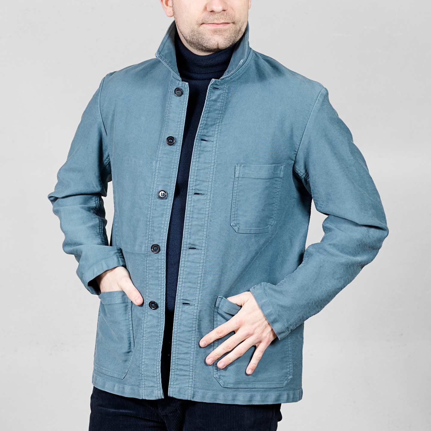 Veste workwear en moleskine 3M/5 thym