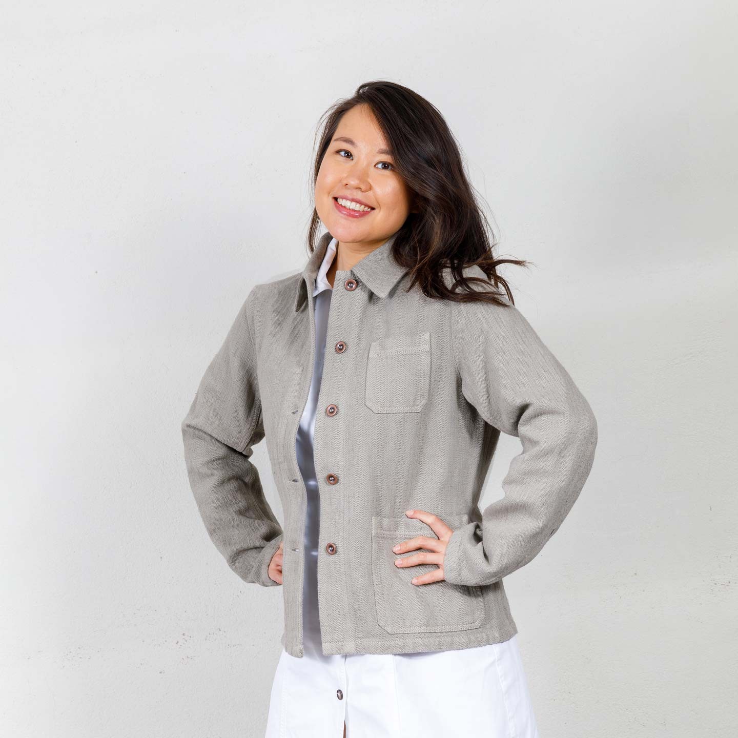 Veste Femme workwear en chevron 1A/4F