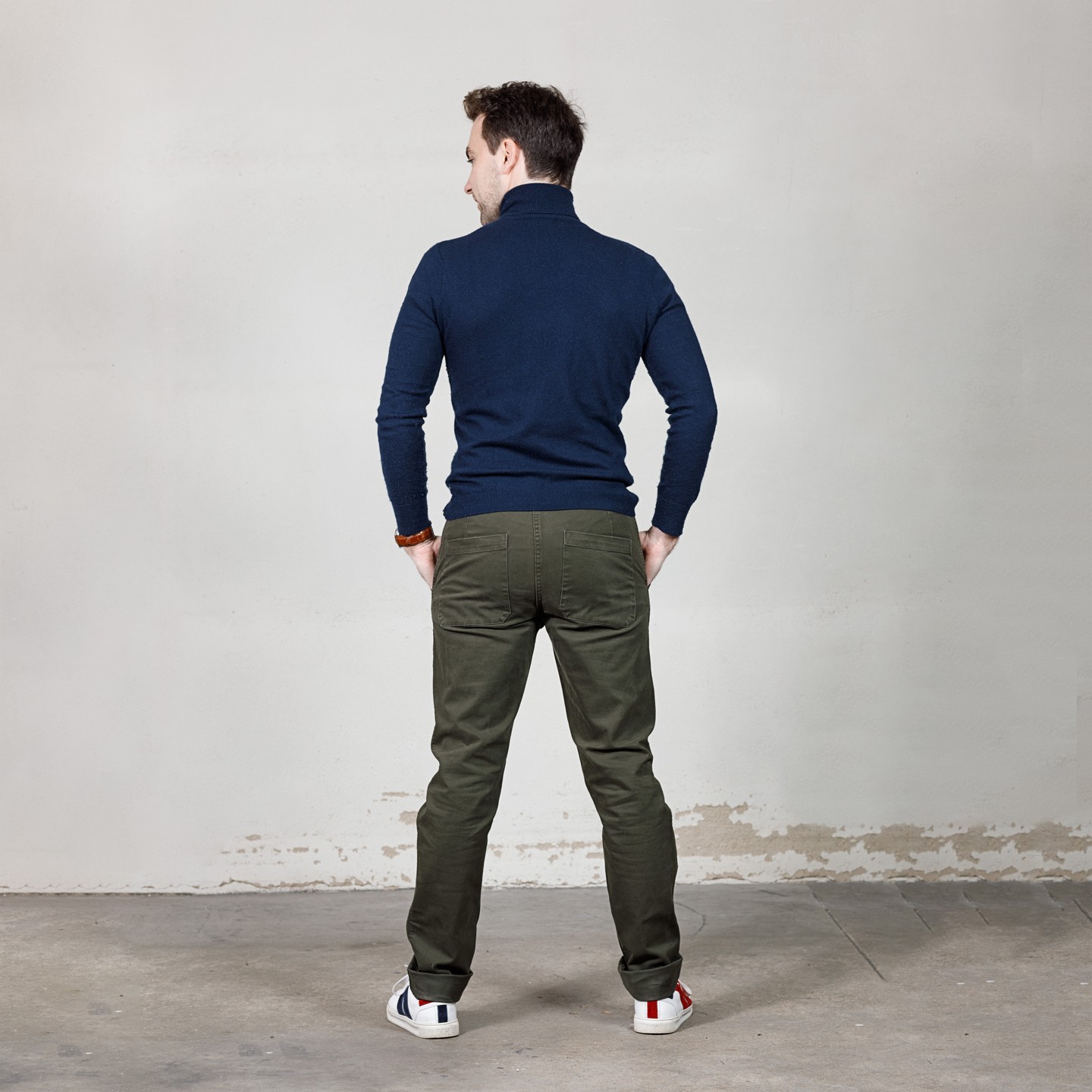 Brushed Broken Twill Workwear Trousers 2A/264