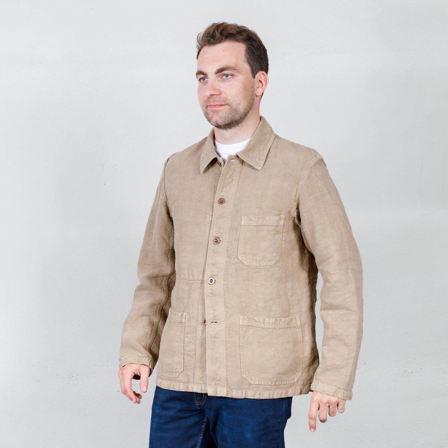 HEAVY LINEN JACKET