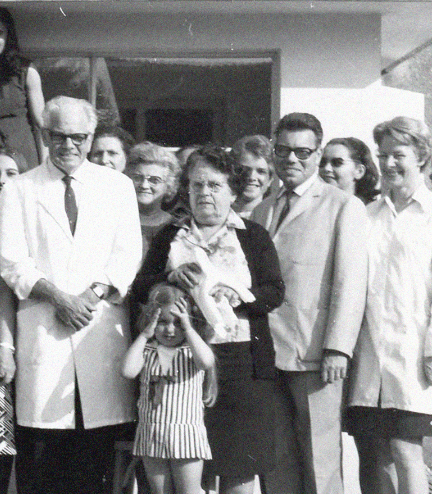 Edouard, Claude et Janine BEERENS