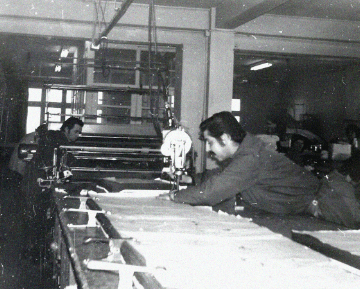 Atelier VETRA en 1956