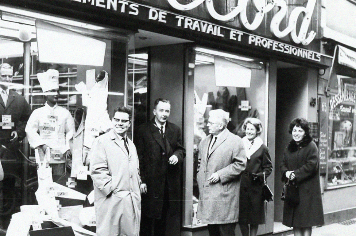 Boutique VETRA avec Claude, Edouard, Janine BEERENS
