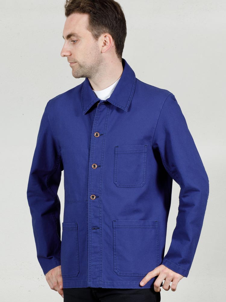 French workwear jacket 5C in organic cotton